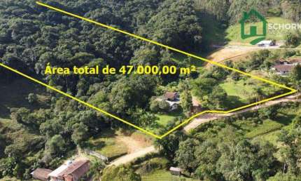 Sítio com 3 dormitórios à venda, 47000 m² por R$ 650.000,00 - Rio Rosina - Rio dos Cedros/SC