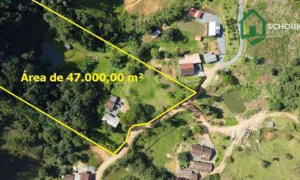 Sítio com 3 dormitórios à venda, 47000 m² por R$ 650.000,00 - Rio Rosina - Rio dos Cedros/SC