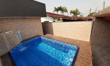 Casa à venda em Mongaguá, Flórida Mirim, com 2 quartos, com 86 m²