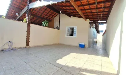 Casa com 2 quartos à venda no jussara, mongaguá , 75 m2 por r$ 319.000