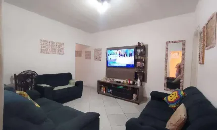 Casa à venda em itanhaém, campos elíseos, com 2 quartos, com 61 m²