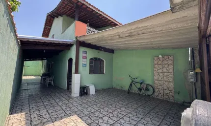 Sobrado à venda em mongaguá, flórida mirim, com 2 quartos, com 143 m²