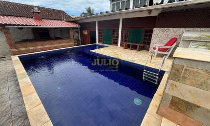 Casa à venda em Mongaguá, Agenor de Campos, com 4 quartos, com 260 m²