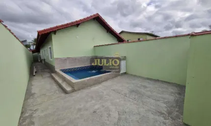 Casa com 2 quartos à venda no Jussara, Mongaguá , 76 m2 por R$ 339.900