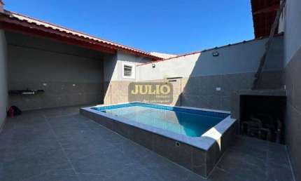 Casa à venda em Mongaguá, Vila Oceanopolis, com 3 quartos, com 104 m²