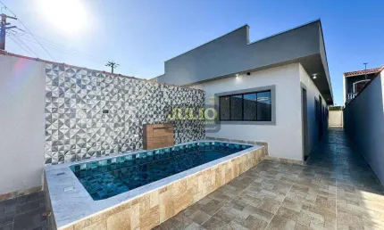 Casa com 3 quartos à venda no Balneário Tupy, Itanhaém , 88 m2 por R$ 409.900