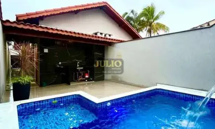 Casa Nova em Itanhaém com Piscina e Área Gourmet - R$ 389.900