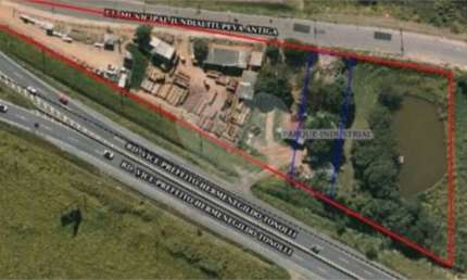 Terreno à venda na Rodovia Vice-Prefeito Hermenegildo Tonolli, Distrito Industrial, Jundiaí