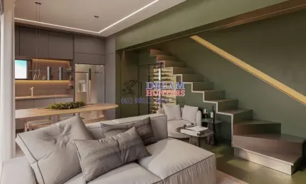 Cobertura com 3 quartos à venda na rua petit carneiro, 121, água verde, curitiba, 145 m2 por r$ 1.797.800