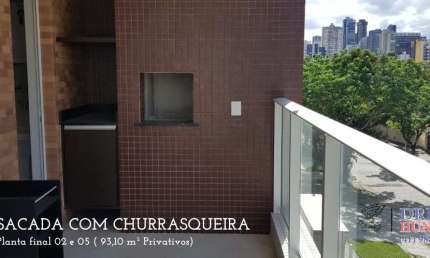 Apartamento com 3 quartos à venda na Alameda Princesa Izabel, 291, Mercês, Curitiba, 93 m2 por R$ 939.500