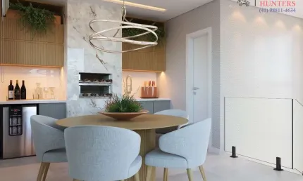 Casa em condomínio fechado com 3 quartos à venda na Rua João Azolin, 765, Santa Felicidade, Curitiba, 175 m2 por R$ 1.719.000