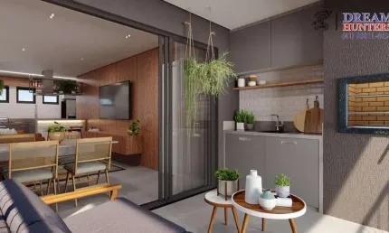 Apartamento com 3 quartos à venda na pres. epitácio pessoa, 260, tarumã, curitiba, 74 m2 por r$ 789.900