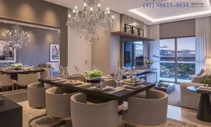 Apartamento com 3 quartos à venda na Rua Moyses Marcondes, 53, Juvevê, Curitiba, 124 m2 por R$ 1.180.000