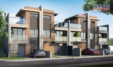Casa em condomínio fechado com 3 quartos à venda na Estrada Guilherme Weigert, 424, Santa Cândida, Curitiba, 112 m2 por R$ 996.000
