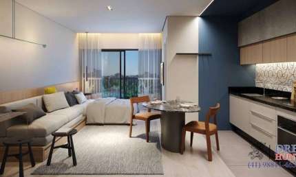 Apartamento com 1 quarto à venda na Rua Jeremias Maciel Perretto, 66, Campo Comprido, Curitiba, 30 m2 por R$ 422.600