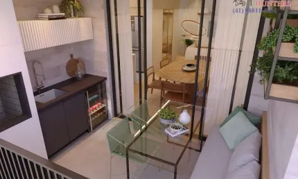 Apartamento com 3 quartos à venda na Rua Moyses Marcondes, 80, Juvevê, Curitiba, 124 m2 por R$ 1.689.000
