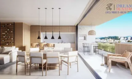 Apartamento com 3 quartos à venda na Rua Eça de Queiroz, 1178, Ahú, Curitiba, 105 m2 por R$ 1.482.000