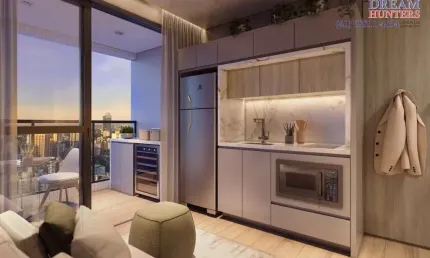 Apartamento com 2 quartos à venda na Rua Emiliano Perneta, 260, Centro, Curitiba, 52 m2 por R$ 676.300