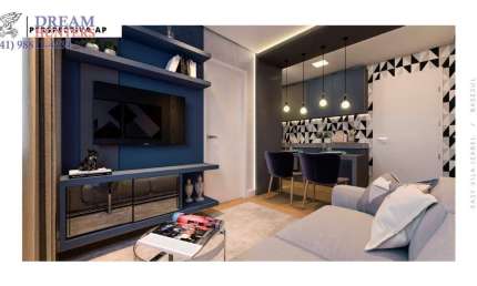 Apartamento com 2 quartos à venda na Rua Bororós, 1388, Vila Izabel, Curitiba, 34 m2 por R$ 357.000