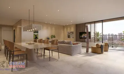 Apartamento com 3 quartos à venda na Rua Fernando Simas, 869, Mercês, Curitiba, 180 m2 por R$ 3.755.600