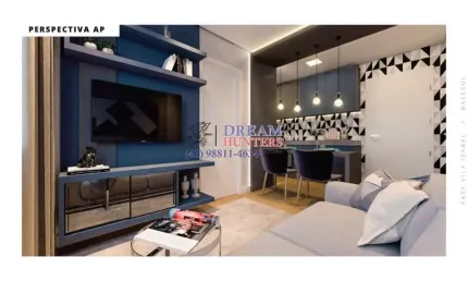 Apartamento com 2 quartos à venda na Rua Bororós, 1388, Vila Izabel, Curitiba, 40 m2 por R$ 450.000