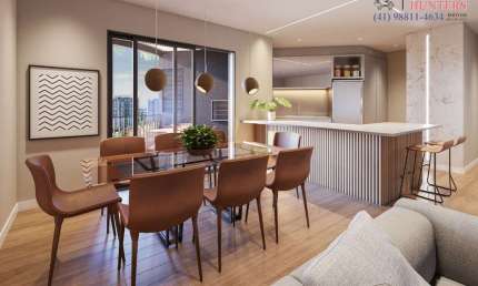 Apartamento com 3 quartos à venda na Rua da Bandeira, 549, Cabral, Curitiba, 88 m2 por R$ 1.169.900