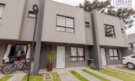 Casa em condomínio fechado com 3 quartos à venda na Rua Theodoro Makiolka, 2875, Santa Cândida, Curitiba, 104 m2 por R$ 794.900