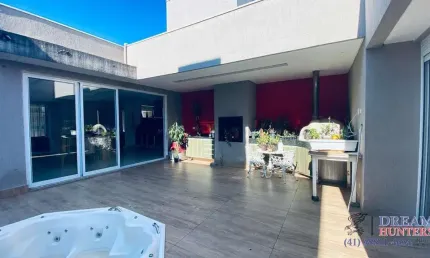 Casa em condomínio fechado com 3 quartos à venda na Professor Alberto Krause, 1077, Santa Felicidade, Curitiba, 195 m2 por R$ 1.479.900