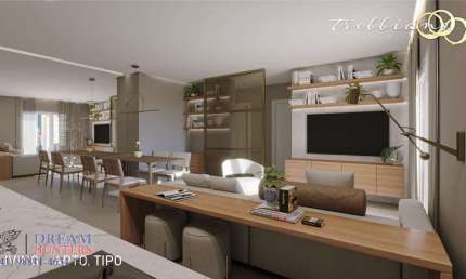 Apartamento com 3 quartos à venda na Rua Rosa Kaint Nadolny, 60, Ecoville, Curitiba, 87 m2 por R$ 1.099.000