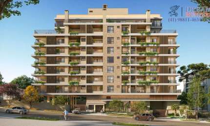 Apartamento com 2 quartos à venda na Rua Visconde do Rio Branco, 87, Mercês, Curitiba, 86 m2 por R$ 1.200.590