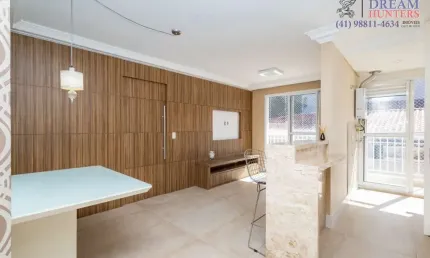 Apartamento com 2 quartos à venda na rua francisco balchak, 83, boa vista, curitiba, 60 m2 por r$ 465.000
