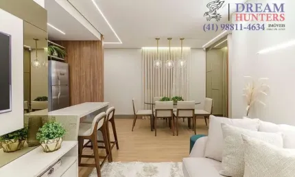 Apartamento com 2 quartos à venda na Rua Gago Coutinho, 310, Bacacheri, Curitiba, 67 m2 por R$ 716.900