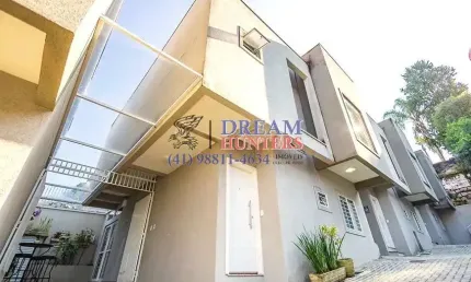 Casa em condomínio fechado com 3 quartos à venda na rua governador jorge lacerda, 244, guabirotuba, curitiba, 139 m2 por r$ 674.000