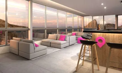 Flat com 1 quarto à venda na Rua José Maurício Ferraz, Boa Viagem, Niterói