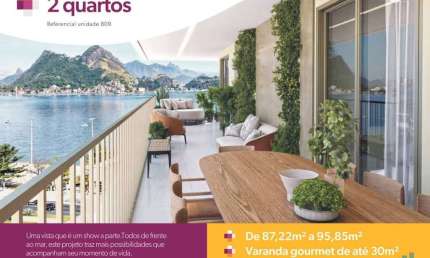 Apartamento com 2 quartos à venda na Rua Juiz Alberto Nader, Charitas, Niterói