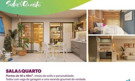 Flat com 1 quarto à venda na Rua Samuel Wainer Filho, Itaipu, Niterói