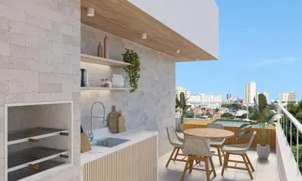 Cobertura Linear no NP 38 Joama – 2 Quartos, 112m², Lazer Completo em Santa Rosa