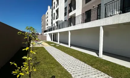 Apartamento de 2 quartos | ampla sala, sacada com churrasqueira vaga coberta e privativa