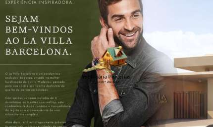 Condomínio La Villa Barcelona Jundiaí - Medeiros casas de 145m2 a 178m2 !