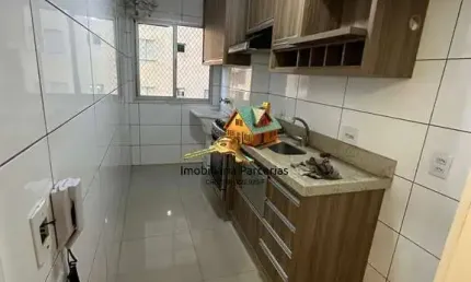 Apartamento com Planejados Treviso 47m2 2 Dormitórios com varanda