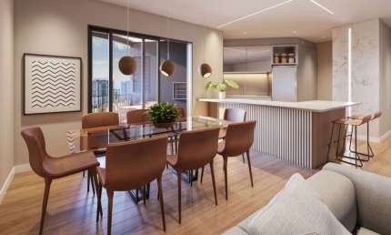 Apartamento com 2 quartos à venda na Rua da Bandeira, 543, Cabral, Curitiba