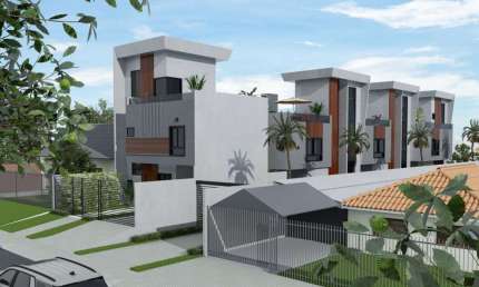 Sobrado com 3 dormitórios à venda, 157 m² por R$ 750.000,00 - Tingui - Curitiba/PR