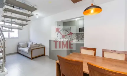 Cobertura com 2 dormitórios à venda, 109 m² por r$ 530.000,00 - xaxim - curitiba/pr