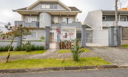 Casa alto padrão com 4 dormitórios - 305 m² - atuba - curitiba/pr