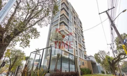 Apartamento com 1 dormitório para alugar, 18 m² por r$ 2.824,00/mês - água verde - curitiba/pr