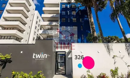 Apartamento duplex com 1 dormitório à venda, 35 m² por r$ 455.000,00 - portão - curitiba/pr
