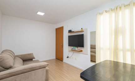 Apartamento mobiliado para locação no Santa Cândida – Rua Theodoro Makiolka