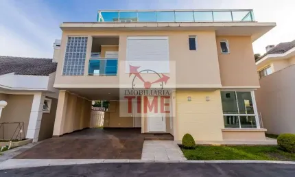 Santa felicidade - casa nova  273 m² com 4 dormitórios - suíte master - suíte junior - 2 demi-suites - curitiba/pr
