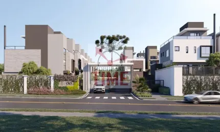 Casa triplex alto padrão no bacacheri – 3 suítes, ático, condomínio fechado