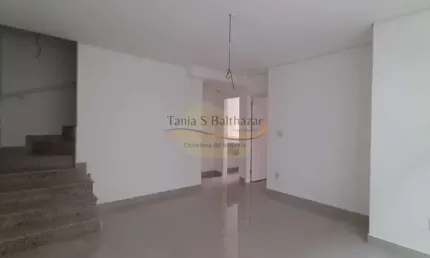 Sobrado em vilagio, com 2 suítes à venda - campo grande - santos/sp